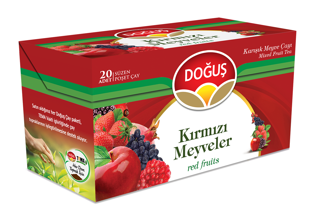 Kırmızı Meyveler Çayı