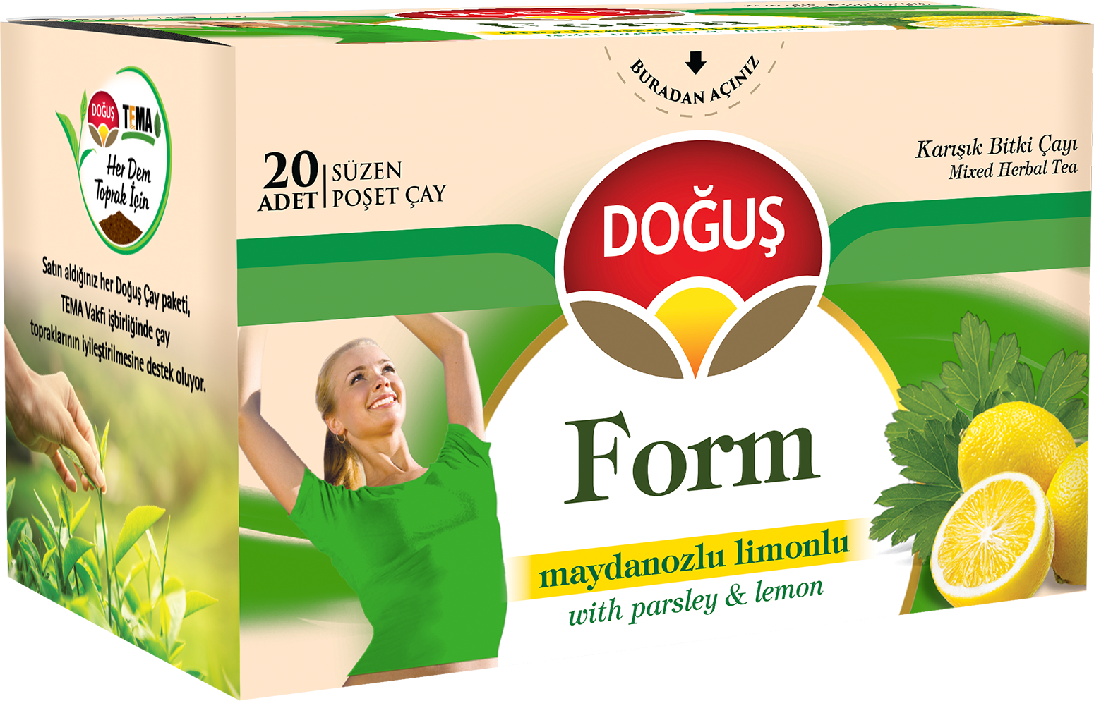 Form Maydonozlu Limonlu